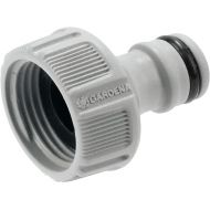 Gardena 18221-20 Tap Connector, 26.5 mm (G 3/4 Inch), Adapter for Connecting a Water Hose, Anti-Splash Technology, Frost-Proof, Original Gardena System, Loose Packaging