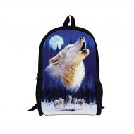 LedBack Tiger Dinosaur Wolf Designed Backpack Lightweight Travel Daypack Cool School Book Bag
