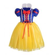 Dressy Daisy Girls Princess Snow White Costume Fancy Dresses Up Halloween Party