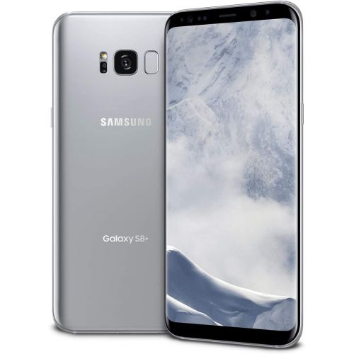  [아마존베스트]Amazon Renewed Samsung Galaxy S8+, 64GB, Arctic Silver - For AT&T (Renewed)