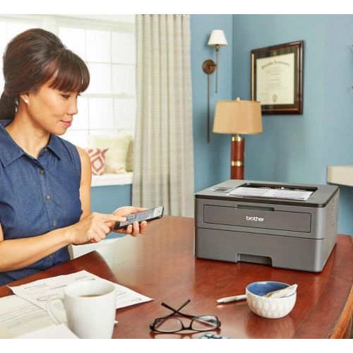  Amazon Renewed Compact Laser Printer HL-L2370DW,Up to 36ppm,Up to 2400 x 600 dpi,Wireless 802.1 (Renewed)