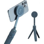ShiftCam SnapPod - Video Selfie Stick and Tripod - Magnetic Mount Snaps on to Any Phone - Tiltable Design | Blue Jay