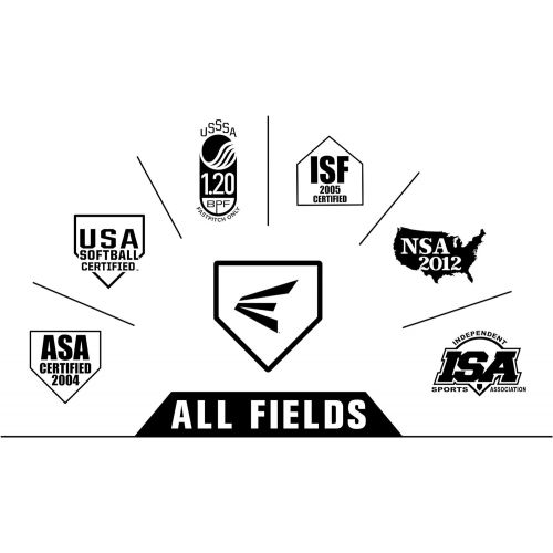 이스턴 Easton GHOST -11 -10 -9 -8 Fastpitch Softball Bat, Approved for All Fields