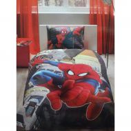 TAC Spiderman in City Boys Twin Duvet/Quilt Cover Set Single / Twin Size Kids Bedding