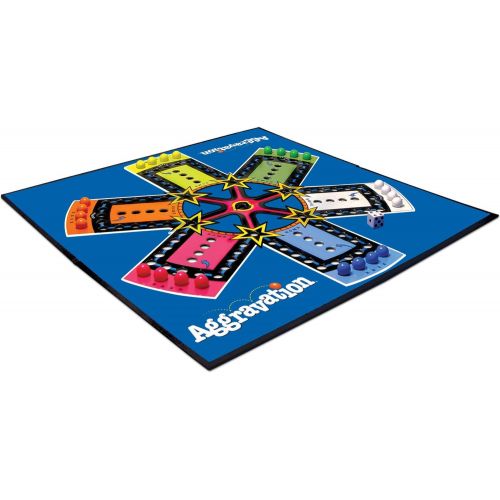  Winning Moves Games Aggravation & Games Parcheesi Royal Edition, Multicolor (6106)