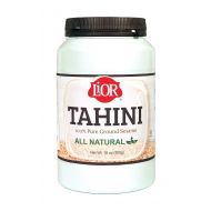 LIOR LiOR Tahini, All Natural 100% Pure Ground Sesame, 16-Ounce Jars (pack of 12)