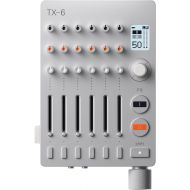teenage engineering TX?6 portable and rechargeable 6 stereo channel mixer, usb audio interface and sound card, 8 hour battery life, built-in effects, ble and usb midi, iOS compatible