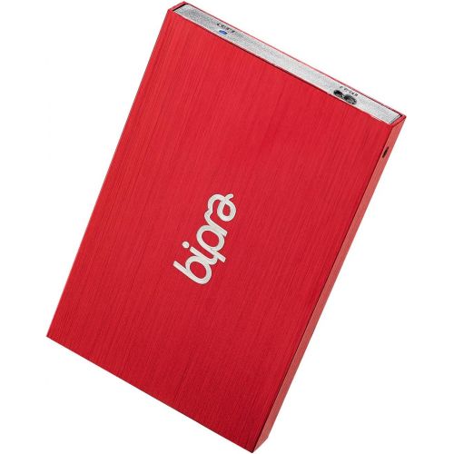  Bipra B:Drive B3 500GB USB 3.0 2.5 inch Mac Edition Portable External Hard Drive - Red - Mac OS Extended (Journaled)