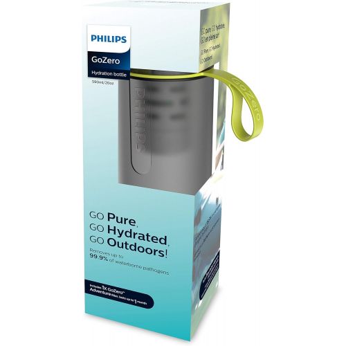  Philips Water Philips Go Zero Active with Adventure Filter - Grey