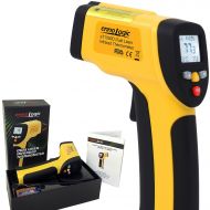 EnnoLogic Temperature Gun by ennoLogic - Accurate High Temperature Dual Laser Infrared Thermometer -58°F to 1922°F - Digital Surface IR Thermometer eT1050D