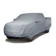 Covercraft Custom Car Cover: 2009-14 Fits Ford F-150 SPRCREW 5.5FT Bed W/Standard OR Electric Mirrors (WeatherShield HP, Grey) (C16874PG)