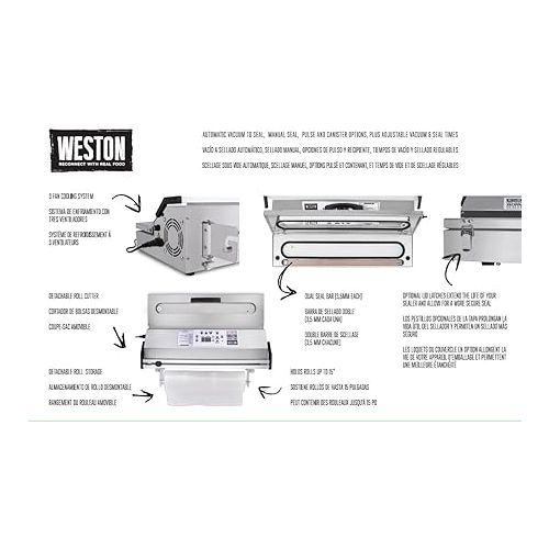  Weston 65-0901-w Pro-3500 Commercial Grade Vacuum Sealer, 15