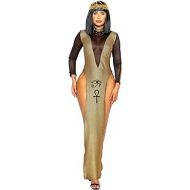 Musotica Sexy Cleopatra Egyptian Queen Gold Dress Costume