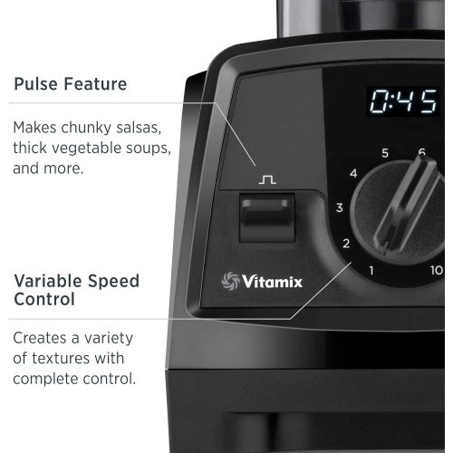  Amazon Renewed Vitamix Venturist V1200, Professional-Grade, 64 oz. Container, Black (Renewed)