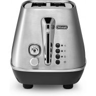 Visit the De’Longhi Store DeLonghi CTI2103.M Distinta X Toaster M 2 Slotted with Bun Attachment Stainless Steel