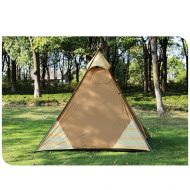 ZCY 3-4 Person Outdoor Camping Tent, Waterproof Windproof Frame Tents, Perfect for Camping and Festivals Teepee