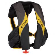 Onyx Outdoor 1 - Onyx A/M-24 Deluxe Automatic/Manual Inflatable Life Jacket - Carbon/Yellow