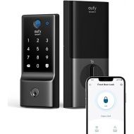 eufy Security Smart Lock C220, Fingerprint Keyless Entry Door Lock, Built-in Wi-Fi, App Remote Control, Front Door Smart Lock Deadbolt, 8Months Battery, Reliable Power, IP53 Waterproof, BHMA Grade 3