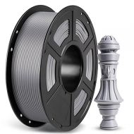 ANYCUBIC PLA Plus 3D Printer Filament 1.75mm, High Toughness 3D Printing Filament, PLA+ Filament with Dimensional Accuracy +/- 0.02mm, Print with Most FDM 3D Printers, 1KG Spool, Gray