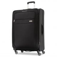Samsonite Advena Expandable Softside Checked Luggage with Spinner Wheels, 29 Inch, Black