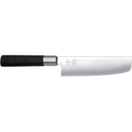 [아마존베스트]KAI Wasabi Black Stainless Steel Nakiri Knife, 6.5 Inch