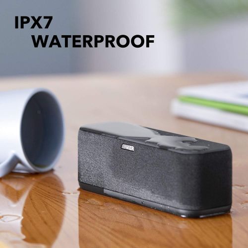 앤커 Portable Speakers, Anker Soundcore Boost 20W Bluetooth Speaker with BassUp Technology, 12H Playtime, IPX5 Water-Resistant, Wireless Speaker with Superior Sound & Bass for iPhone, S