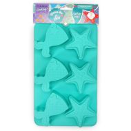 Under the Sea Silicone Mermaid Tail and Starfish Shaped Cupcake Mold