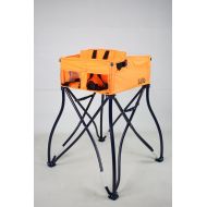 Phoenix Baby Goto 2-in-1 Carseat Holder & Travel High Chair, Orange