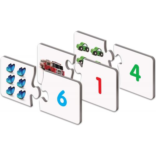  The Learning Journey: Match It! - Counting - Self-Correcting Number & Learn to Count Puzzle