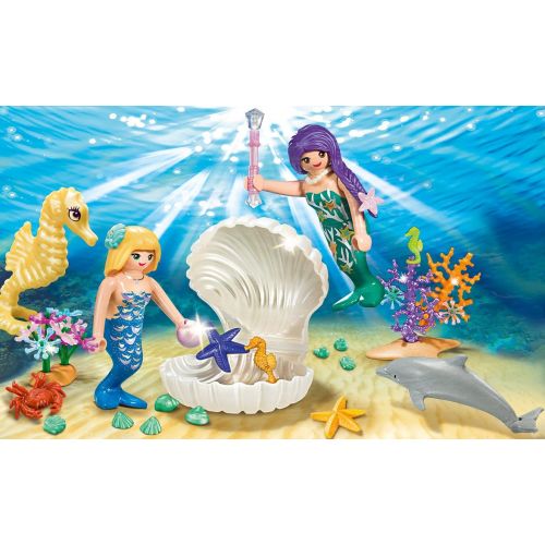 플레이모빌 PLAYMOBIL Magical Mermaids Carry Case Building Set