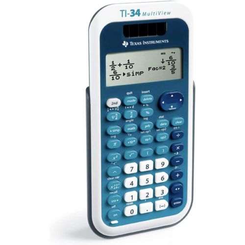  Texas Instruments TI-34 Multi View Calculator
