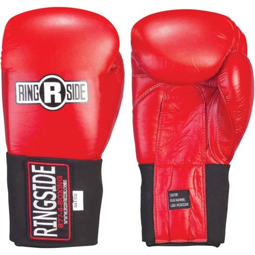  RINGSIDE Ringside Competition Safety Gloves - Hook & Loop (Blue, 10-Ounce)