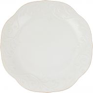 Lenox French Perle Dinner Plate, White -
