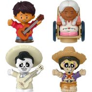 Fisher-Price Little People Toddler Toys Disney and Pixar Coco Figure Pack with Miguel Mama Coco Hector & Ernesto for Ages 18+ Months