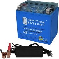 YTX14-BSGEL Replacement Battery Compatible with Shorai YTX14-BS + 12V 2Amp Charger