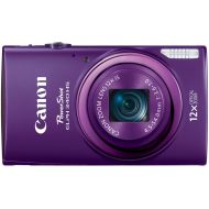 Canon PowerShot ELPH 340 HS 16MP Digital Camera - Wi-Fi Enabled (Purple)