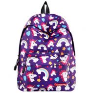 Mysticbags Unicorn Girls Backpack Kids School Bookbag for Teens Girls Students