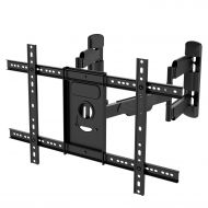 PERLESMITH Corner TV Wall Mount Bracket Tilts, Swivels, Extends - Full Motion Articulating TV Mount for 37-70 Inch LED, LCD, Plasma Flat Screen TVs - Holds up to 99 Lbs, VESA 600x400 - Heavy