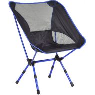Giantex Aluminum Hiking Camping Chair Fishing Seat Stool Outdoor Folding Portable w/Bag캠핑 의자