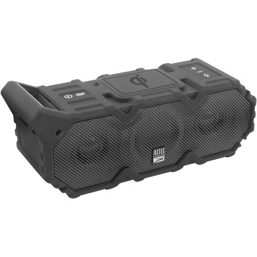  Altec Lansing IMW889 Super Lifejacket Jolt Heavy Duty Rugged and Waterproof Portable Bluetooth Speaker with Qi Wireless Charging, 30 Hours of Battery Life, 100FT Wireless Range and