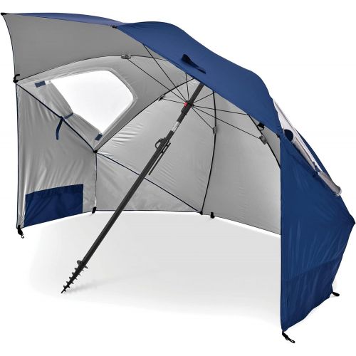  Sport-Brella Premiere UPF 50+ Umbrella Shelter for Sun and Rain Protection (8-Foot)