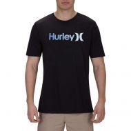 Hurley Mens One and Only Gradient 2.0 Short Sleeve T-Shirt, Black (BLACK/010), Small