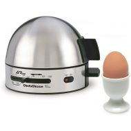 [아마존베스트]Chef’sChoice ChefsChoice 810 Gourmet Egg Cooker with 7 Egg Capacity Makes Soft Medium Hard Boiled and Poached Eggs Features Electronic Timer Audible Ready Signal Nonstick Stainless Steel Design
