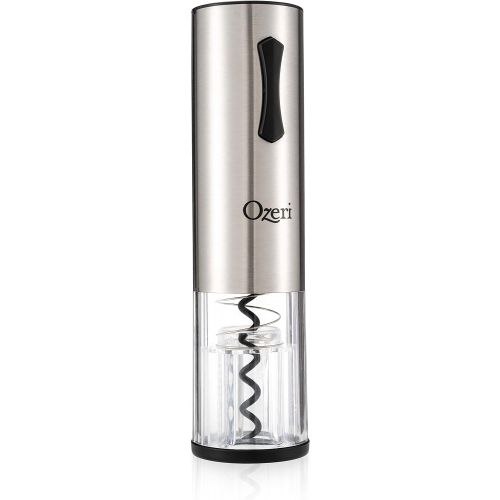  [아마존베스트]Ozeri OW12A Travel Series USB Rechargeable Electric Wine Bottle Opener, One Size, Stainless Steel