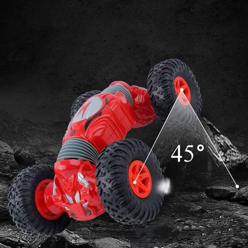  WZRYBHSD 4WD Off-Road Vehicle Drift Stunt Twister Car Recharge RC Buggy Toy All Terrain Monster Truck Climbing Remote Control Car Birthday Christmas Hobby Gifts for Boysgirls Kids