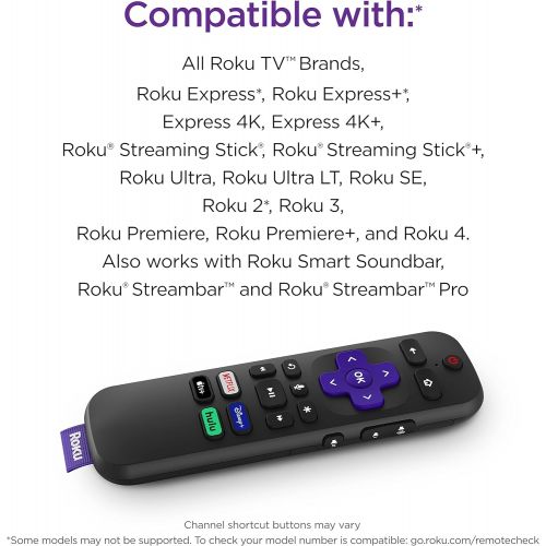  [아마존베스트]Roku Voice Remote (Official) for Roku Players and Roku TVs