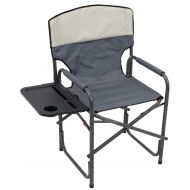 Beach RIO Gear Broadback Compact Fold Design Directors Outdoor Folding Chair - Slate/Putty