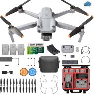 DJI Mavic 2 PRO Drone Quadcopter, with ND, Cpl Lens Filters, Waterproof Case and Backpack, 64GB SD Card, VR Goggles, with Hasselblad Video Camera Gimbal Bundle Kit with Must Have A
