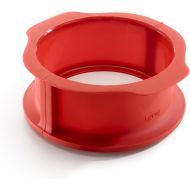 Lekue Springform Baking Pan, 6 With Ceramic Plate Red