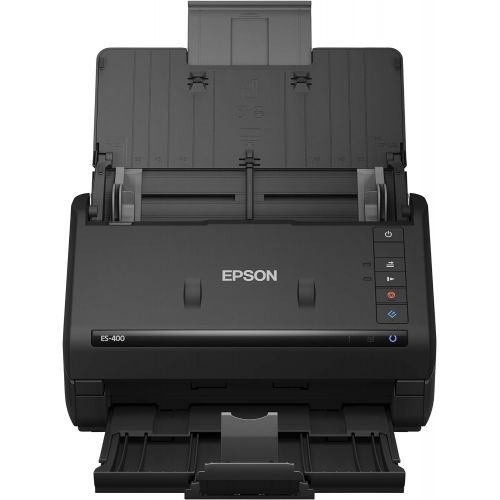 엡손 [아마존베스트]Epson WorkForce ES-400 Color Duplex Document Scanner for PC and Mac, Auto Document Feeder (ADF)
